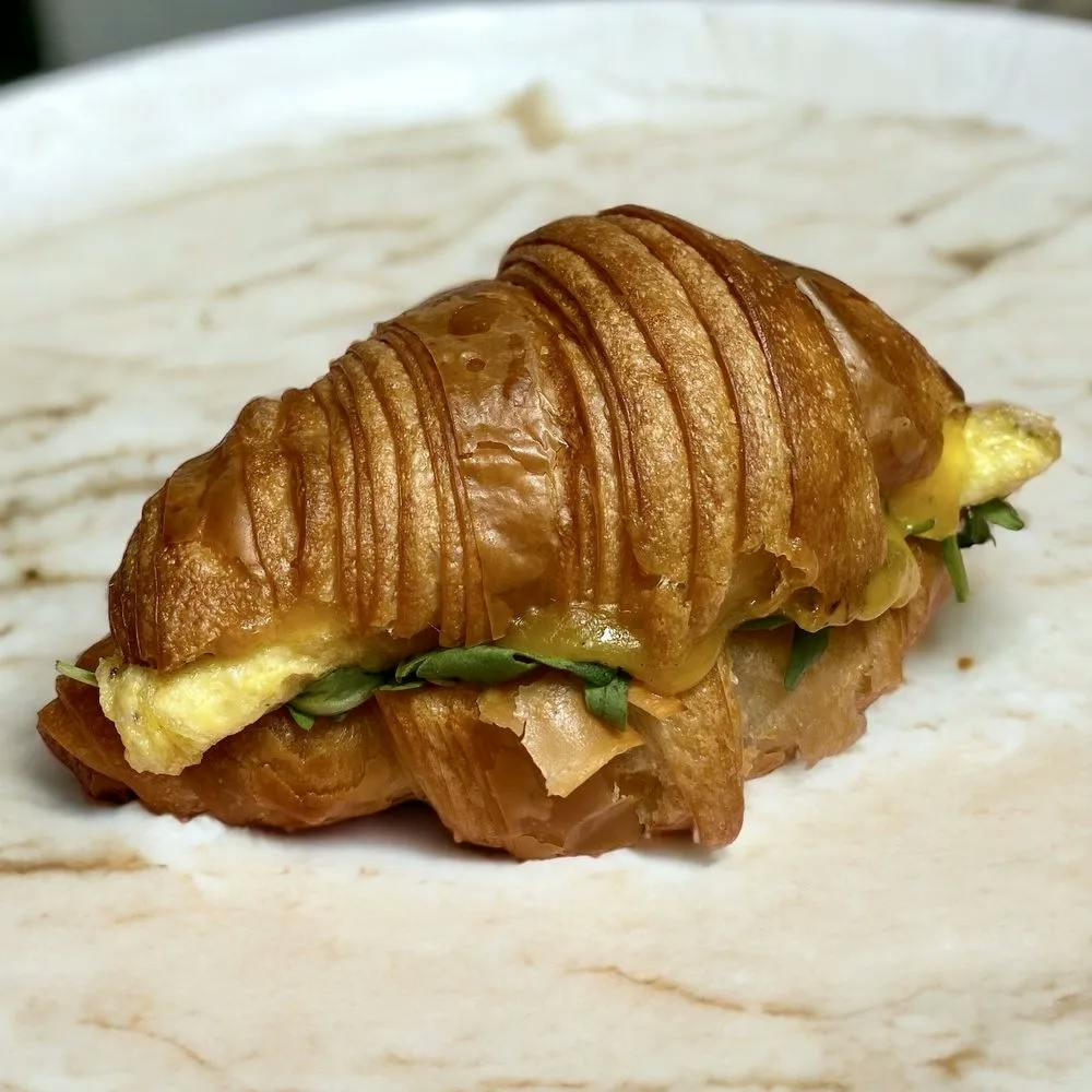 A salty Croissant from Oh La La French Bakery